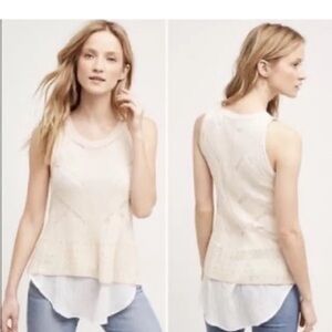 Anthropologie (Sunday in Brooklyn) Sweater Tank